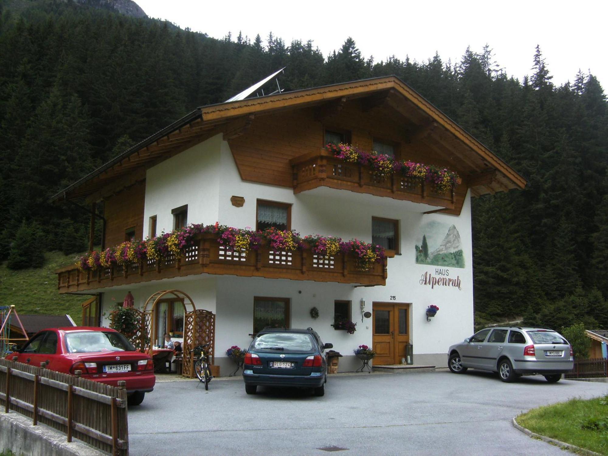 Hotel Haus Alpenruh Sankt Leonhard im Pitztal Exteriér fotografie